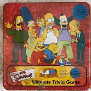 Simpsons Ultimate Trivia Game 2002 Unopened